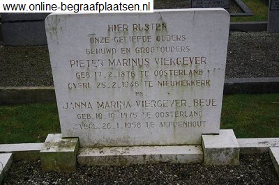 Pieter Marinus Viergever 1876-1946 and Janna Maria Beije 1875-1956